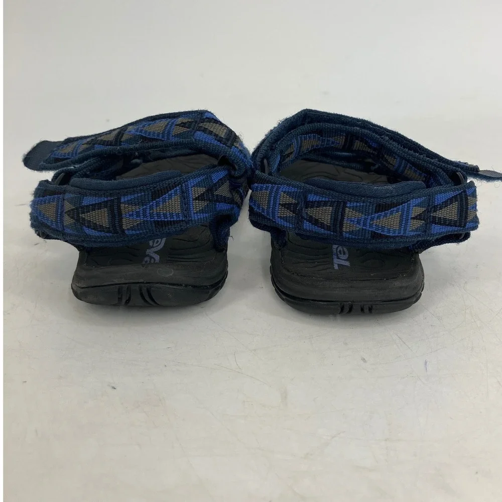 Teva Hurricane XLT2 Sport Sandals Kids Size 12 Blue Excellent Geometric Strappy